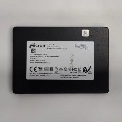 SSD-накопитель Micron 1100 MTFDDAK1T0TBN 1TB Internal SSD 2.5" SATA III 6Gbps TH