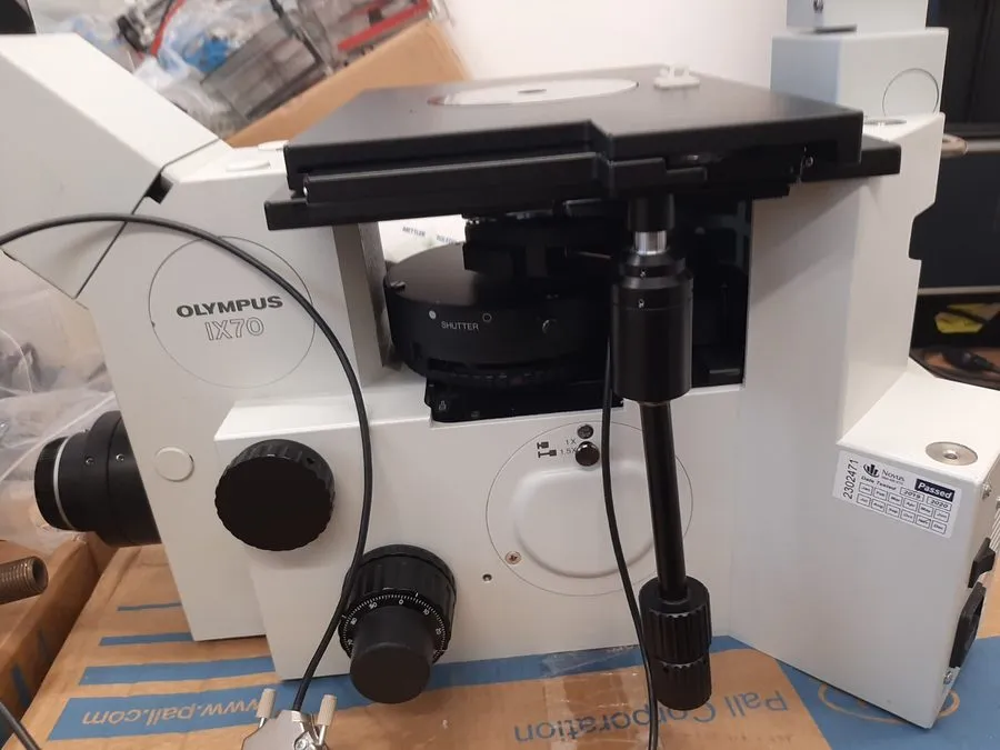 Микроскоп ^ Olympus IX70-S8F Inverted Fluorescence Microscope #W4095 — фото лота 2