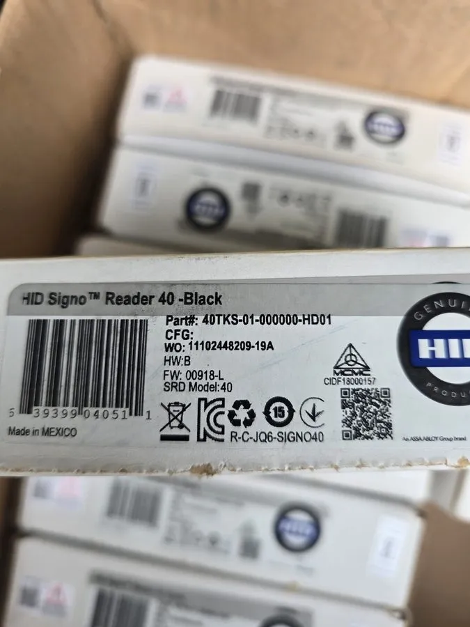 Клавиатура HID Signo Keypad er 40-Black 40KTKS-03-0005MQ