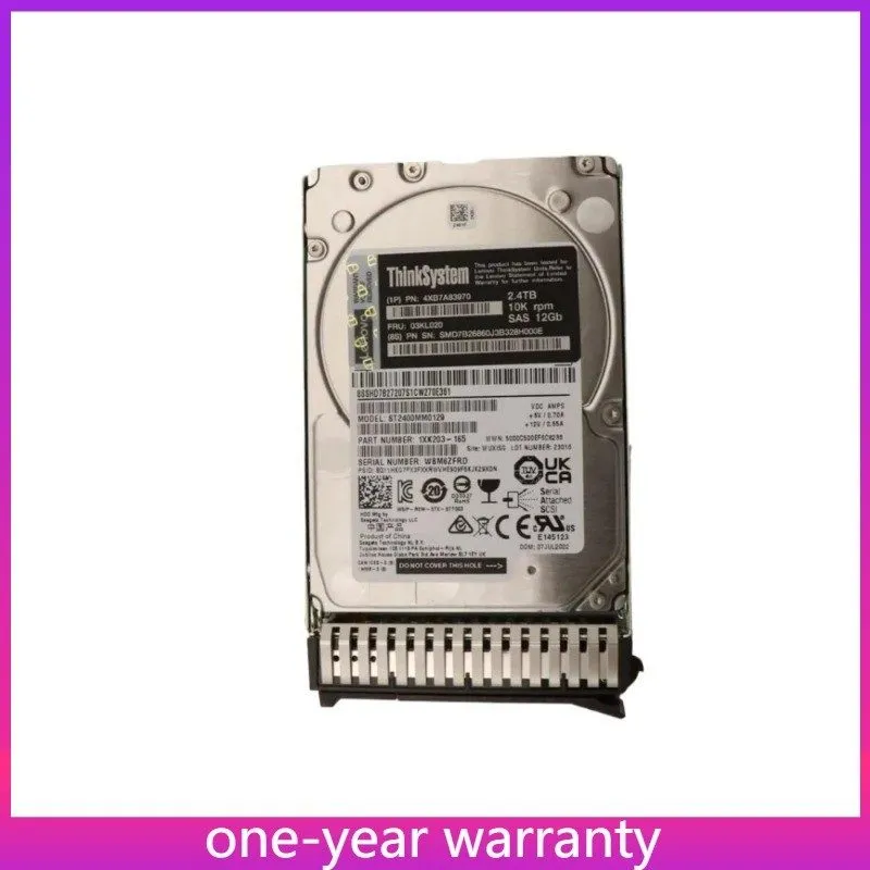 Жёсткий диск NewLenovo 4XB7A83970 03KL020 2.4TB 10K SAS 12Gb/s 2.5" 512e Hot Swa