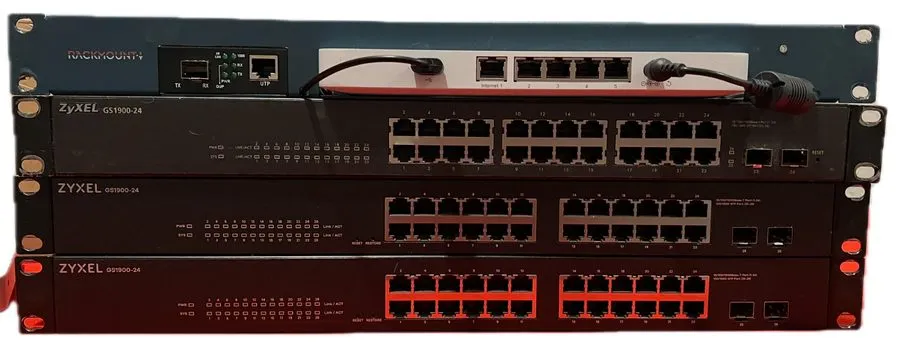 Коммутатор ZYXEL (GS1900-24) 24-PORT POE SMART MANAGED ETHERNET SWITCH