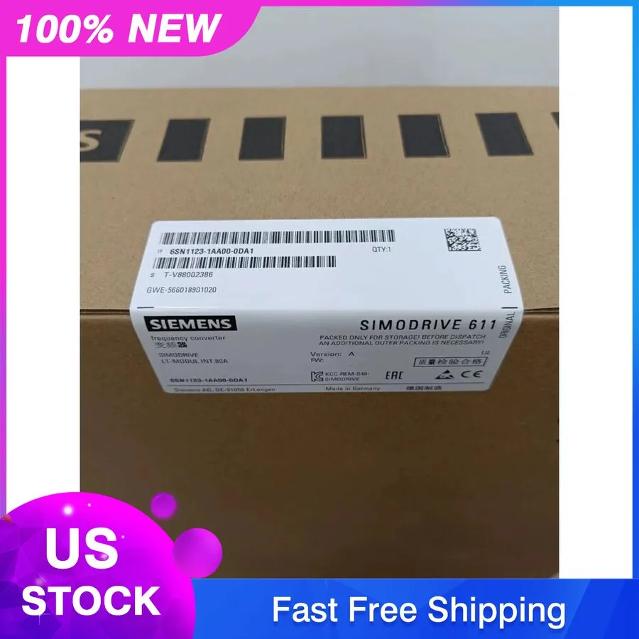 Сервоусилитель 6SN1 123-1AA00-0DA1 SIEMENS 6SN1123-1AA00-0DA1 SIMODRIVE 611 POWE