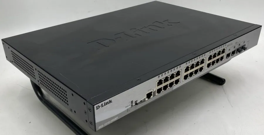 Коммутатор D-Link DGS-1510-28XMP 24‑Port PoE 4 x 10G SFP+ Stackable Smart / Mana