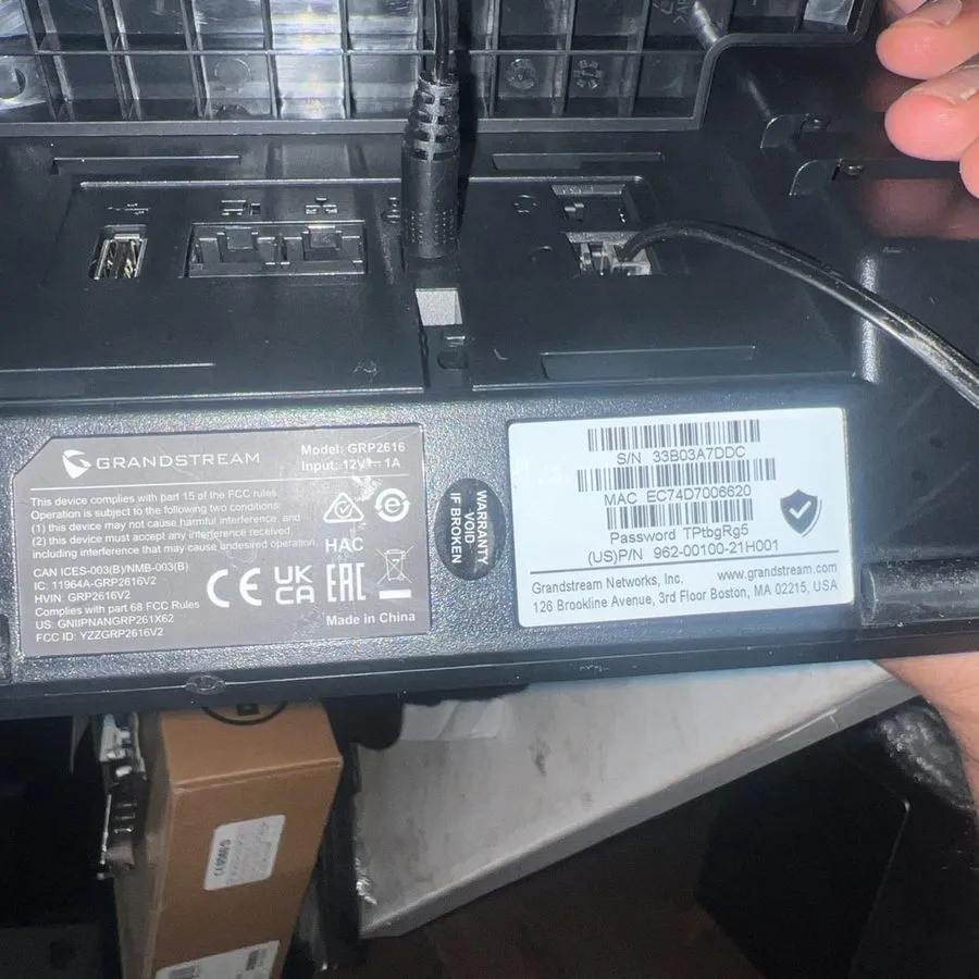 IP-телефон Grandstream Networks GRP2616 IP Phone 6-Line Carrier Grade