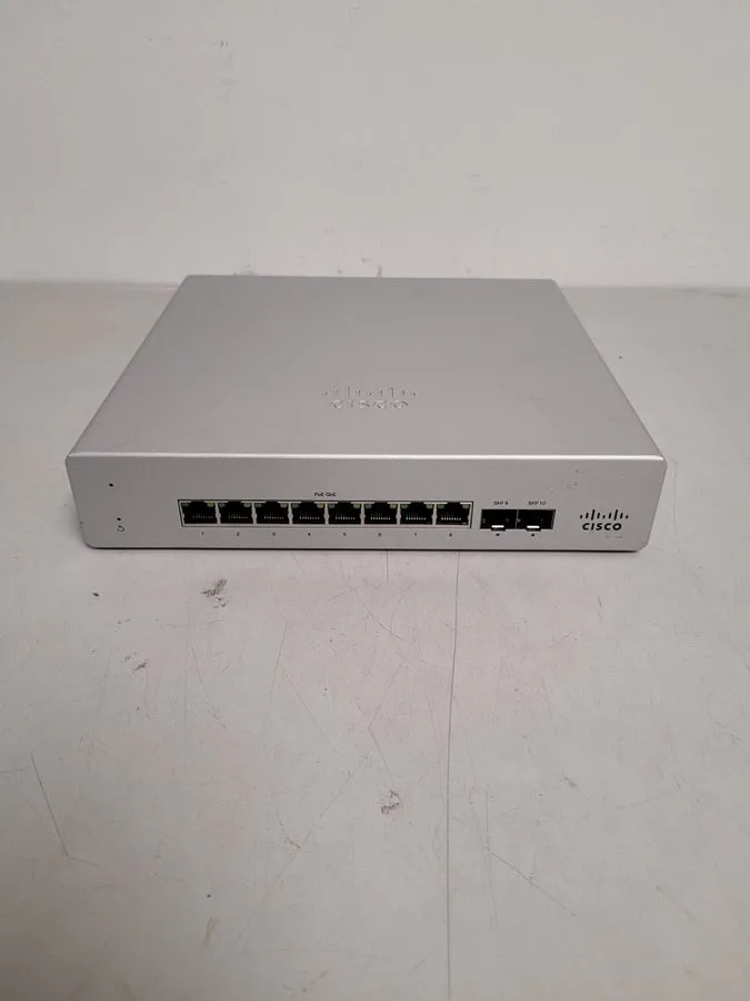 Коммутатор UNCLAIMED Cisco Meraki MS120 8 Port Gigabit Switch 124W PoE+ MS120-8F
