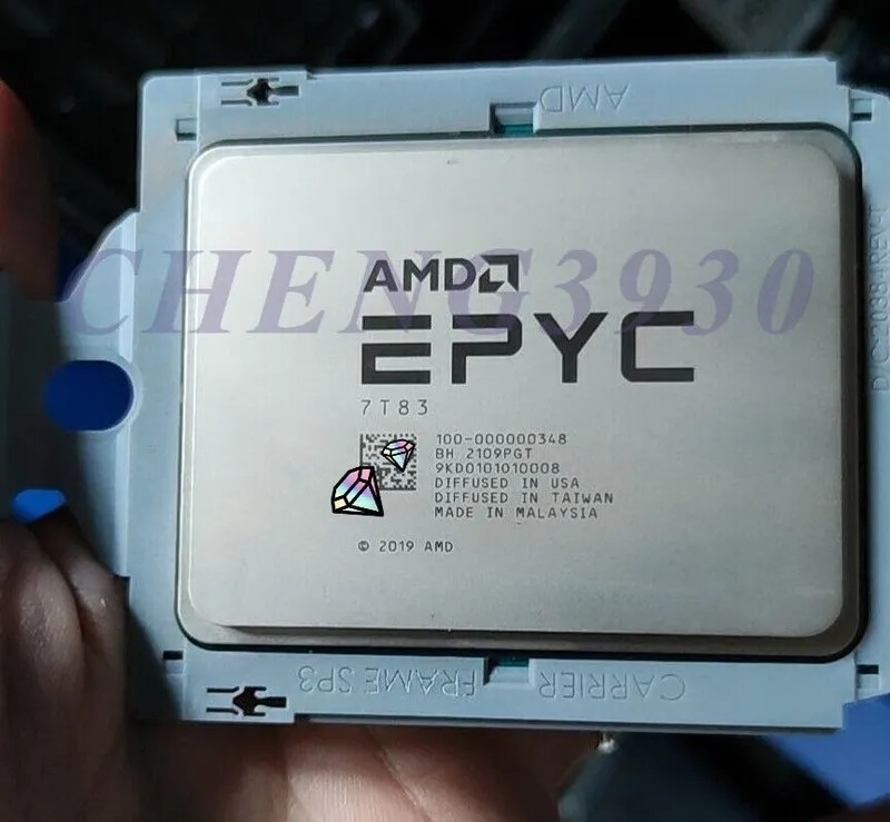 Процессор AMD EPYC 7T83 64-Core 2.45GHz 256M SP3 280W CPU Processor Of EPYC 7763