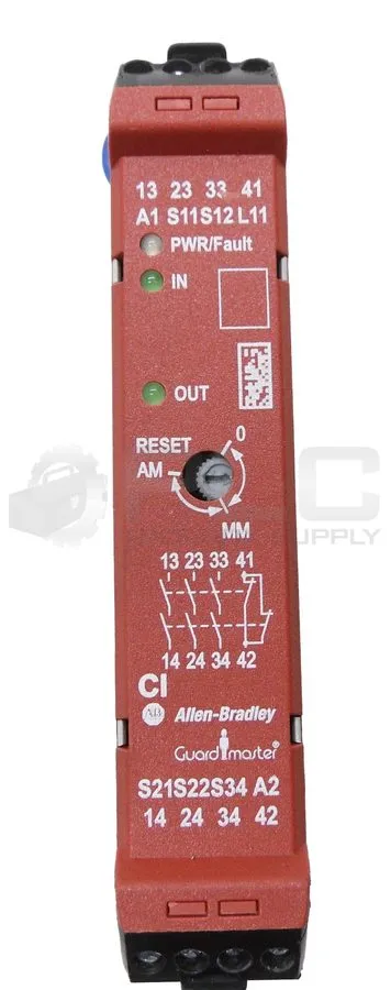 Реле безопасности Allen Bradley 440R-S13R2 Guardmaster Single Input Safety Relay