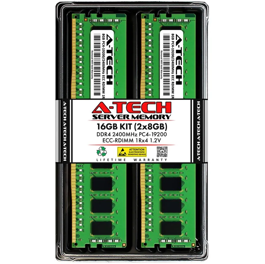 Модуль памяти 8GB 1Rx4 PC4-2400 RDIMM Supermicro X11SDW-14CN-TP13F+ X12SDV-4C-SP