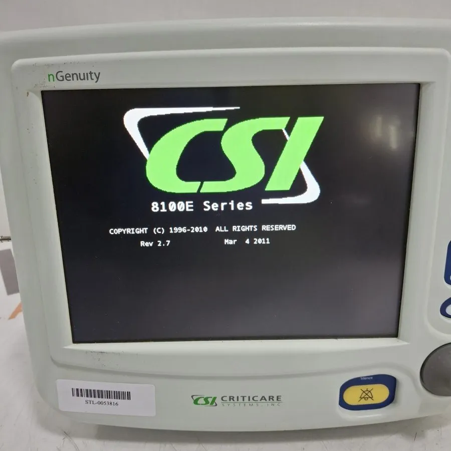 Монитор пациента Criticare nGenuity 8100EP Patient Monitor Only
