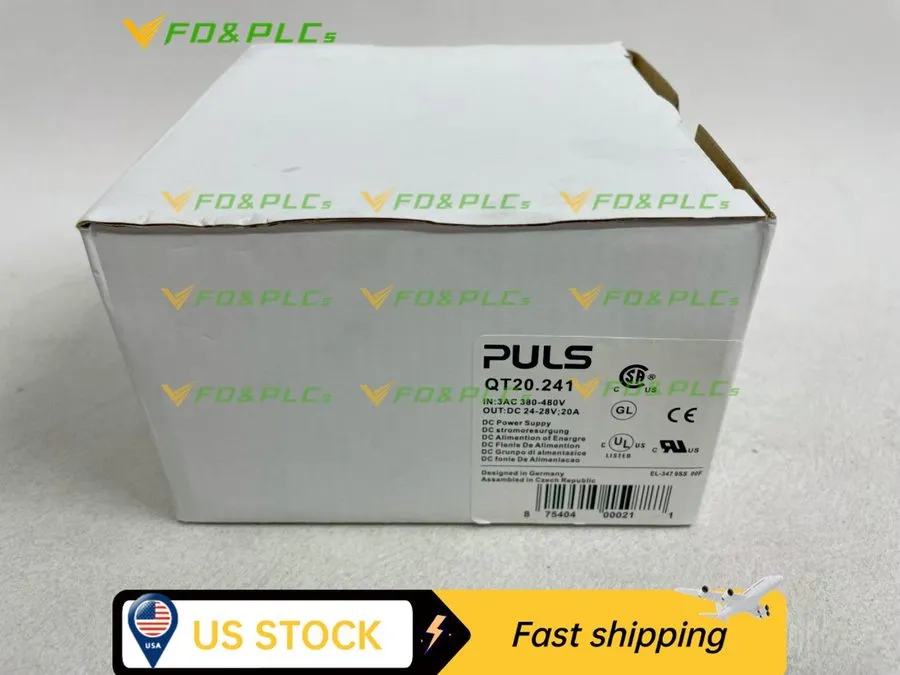 Блок питания Puls QT20.241 Dimension DIN Rail Power Supply 480Vac 3Ph .9-.65A 48