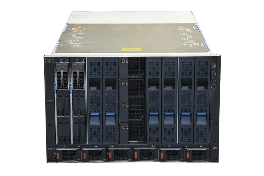 Коммутатор Dell MX7000 Chassis, 1x MX9116n Switch, 1x MX7116n 1x MX740c 2x Gold 