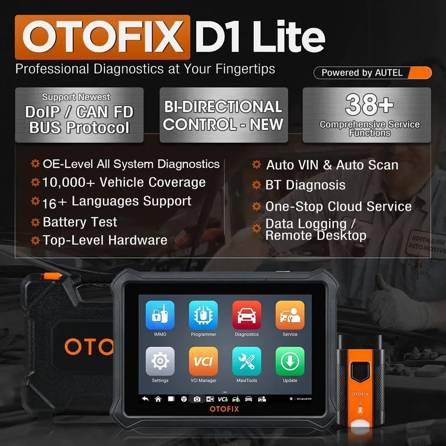 Диагностический сканер Autel MaxiCOM MK808 S Bidirectional Scan Tool Car Diagnos