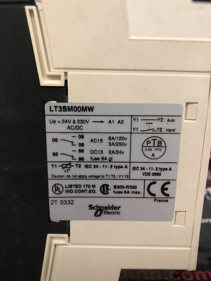 Реле защиты Telemecanique TeSys LT3SM00MW Thermistor Protection Relay