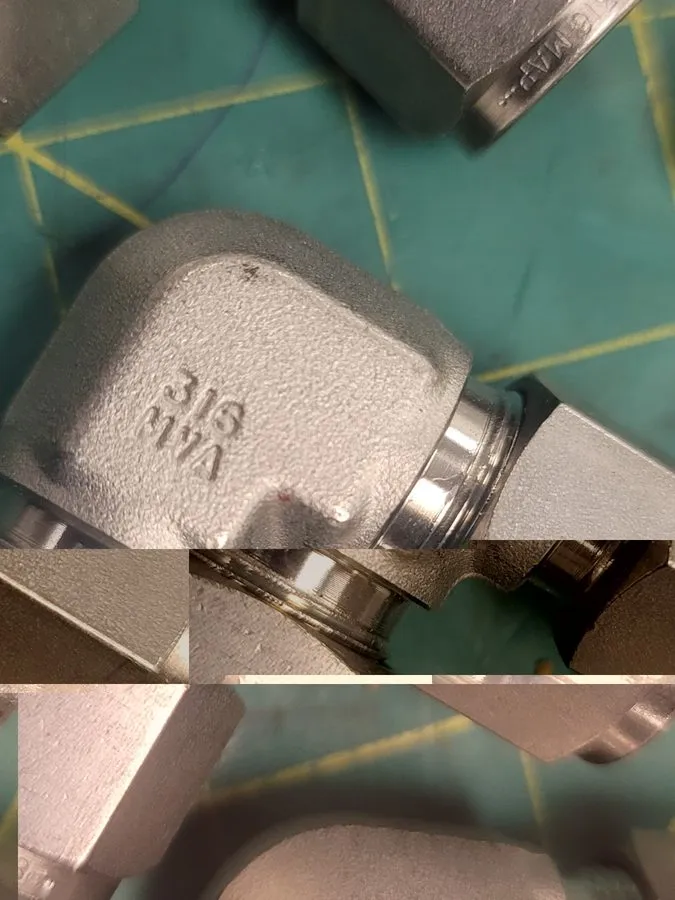 Фитинг Swagelok SS-300-9 Stainless Steel Swagelok Tube Fitting FNSP — фото лота 2