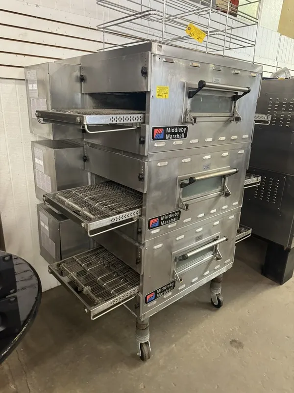Конвейер 2017 Middleby Marshall PS536GS Triple Deck Conveyor Pizza Oven- 20" Bel — фото лота 2
