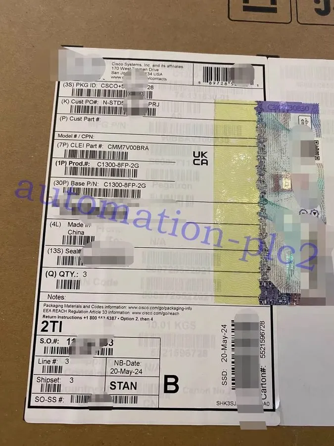 Коммутатор CISCO C1300-8FP-2G Enterprise Switch
