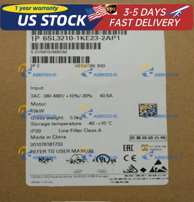 Частотный преобразователь IPCS 6SL3210-1KE23-2AP1 Siemens G120C Frequency Conver