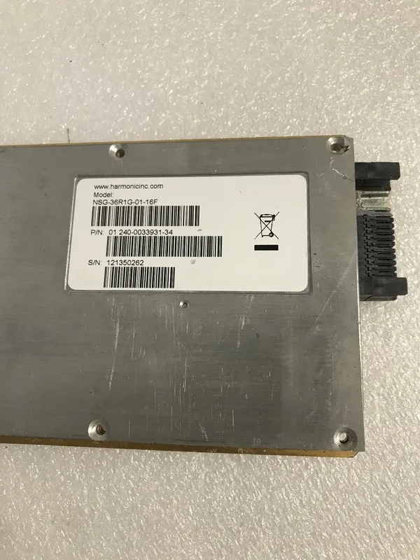 ТВ-модулятор HARMONIC NSG-36R1G-01-16F, 01 240-0033931-34 QAM MODULATOR