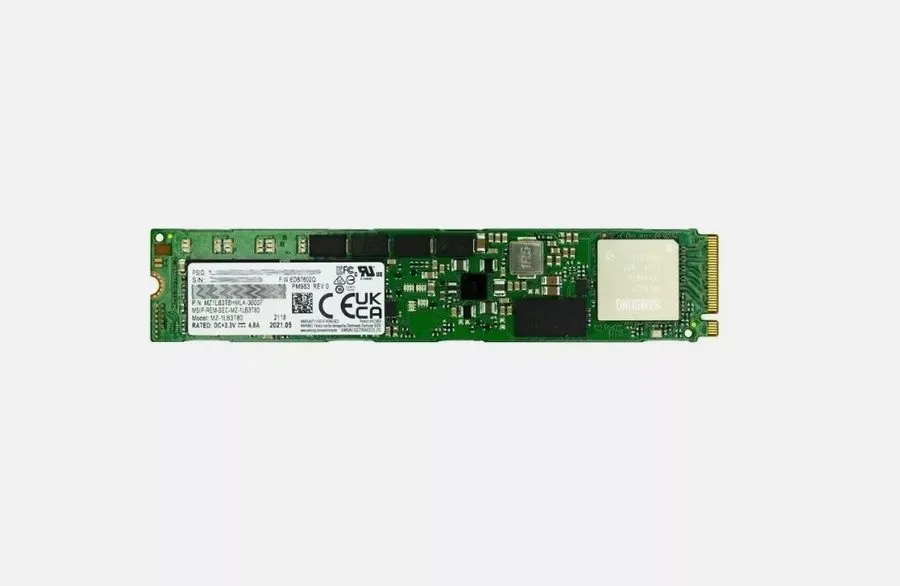SSD-накопитель Samsung PM983 3.84TB SSD M.2 22110 PCIe NVMe MZ-1LB3T80 MZ1LB3T8H