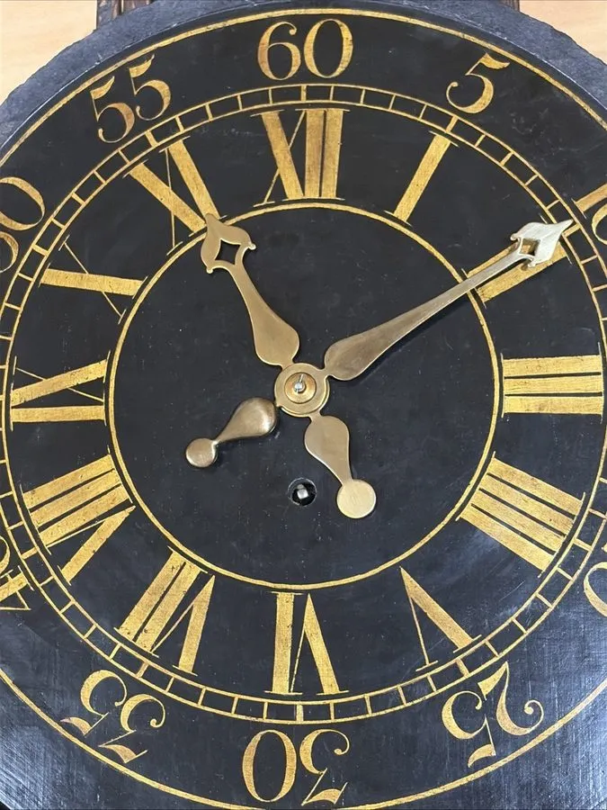 Лабораторный прибор Rare George III Garrard London Parliament/Tavern Wall Clock  — фото лота 2