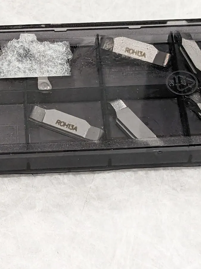 Режущий инструмент Sandvik Grooving Insert: N1230450 H13A, Solid Carbide 5736584 — фото лота 1