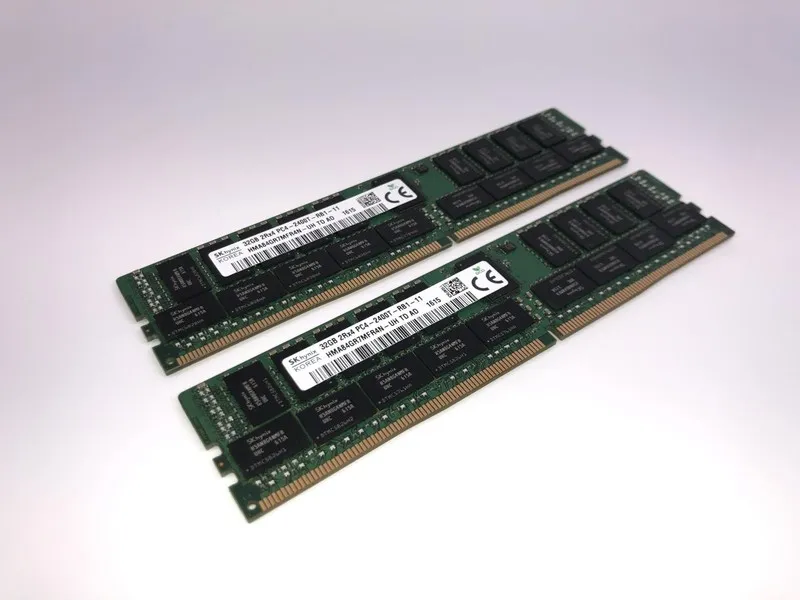 Модуль памяти SK Hynix 32GB 2Rx4 PC4-2400T DDR4 ECC RDIMM Server RAM HMA84GR7MFR