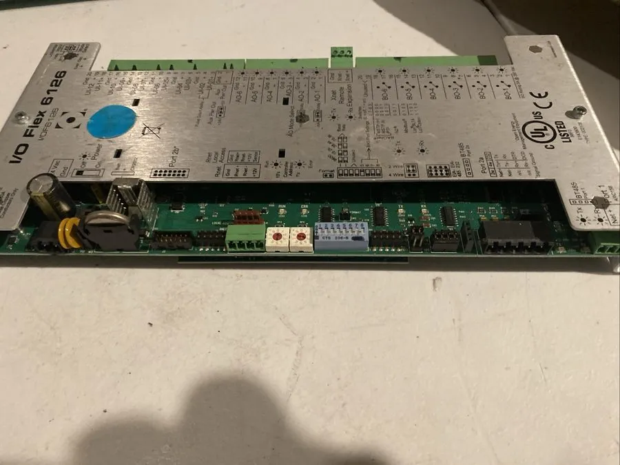 Контроллер Automated Logic I/O Flex 6126 BACnet Control Module I/OF6126 HVAC BMS — фото лота 1