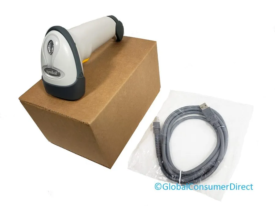 Сканер штрих-кода Symbol Motorola LS2208 1D Laser Barcode POS Scanner LS2208-SR2