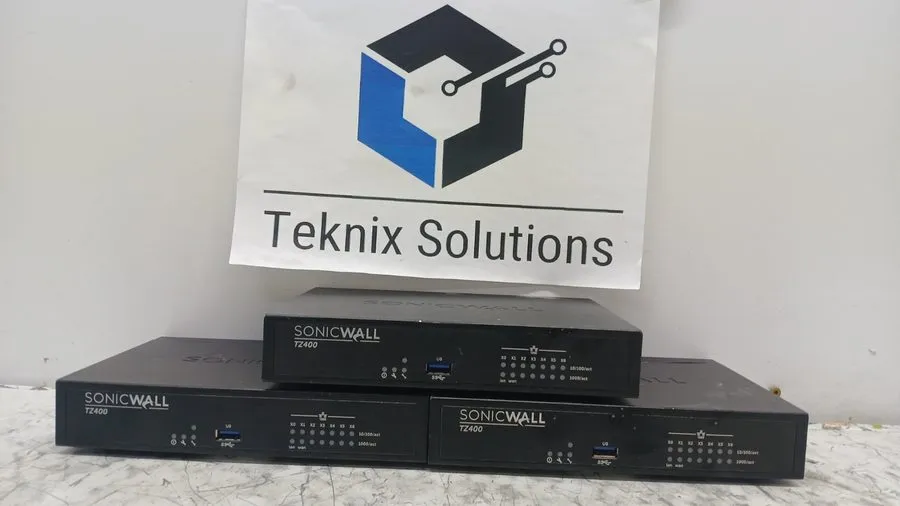 Межсетевой экран Dell SonicWalls TZ400 FACTORY RESET | WORKING