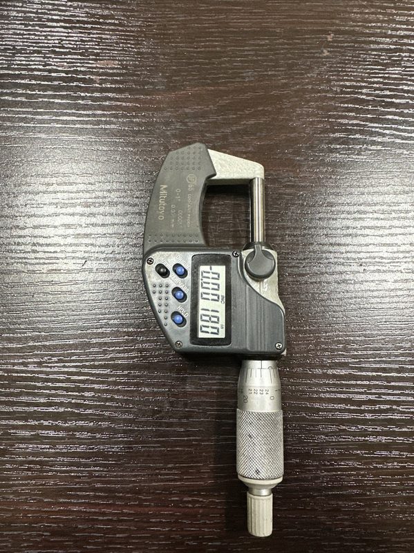 Микрометр Mitutoyo 293-340-30 Digital Micrometer Coolant Proof IP65 0-1" 0.00005 — фото лота 1