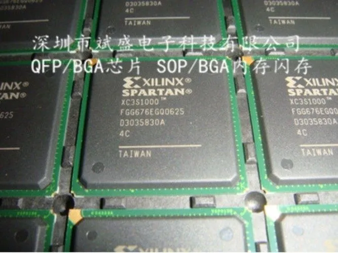 Микросхема ПЛИС XILINX XC3S1000-4FGG676C IC SPARTAN-3 FPGA 391 I/O 676FBGA IC #G