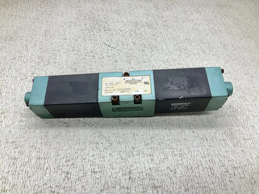 Электромагнитный клапан Numatics 152SS500M 225-372B 24 VDC Solenoid Pneumatic Va