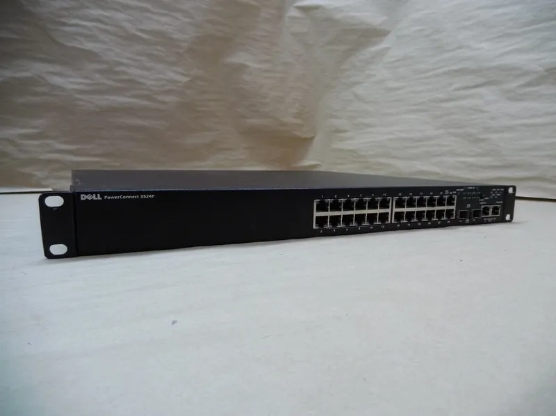 Коммутатор DELL POWERCONNECT 3524P K690K 24 PORT 10/100 POE ETHERNET SWITCH
