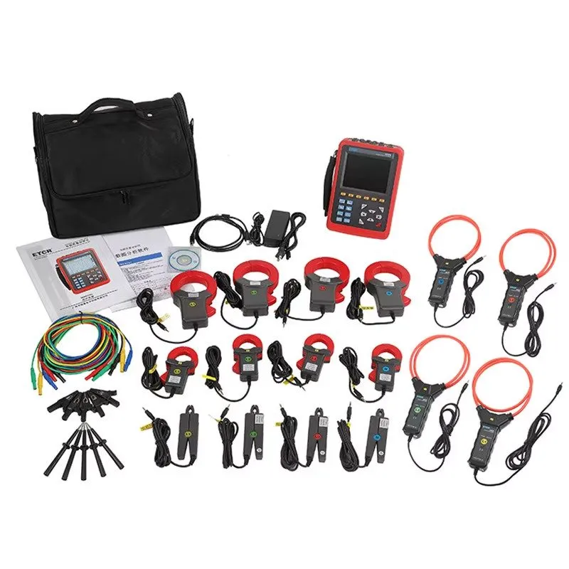 Анализатор ETCR5000 Power Quality Analyzer 3 Phase Power Energy Meter + Current 