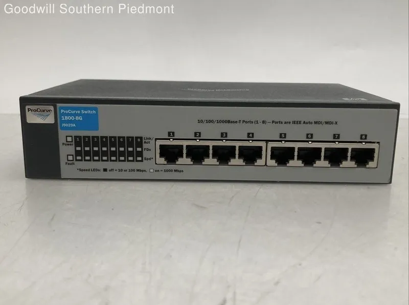 Коммутатор HP PROCURVE 1800-8G J9029A 8 PORT GIGABIT NETWORK SWITCH