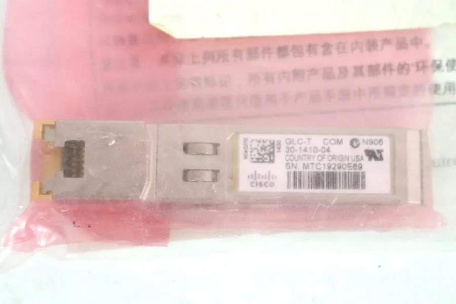 Трансивер in Clamshell Cisco GLC-T 30-1410-03 / 04 SFP Transceivers