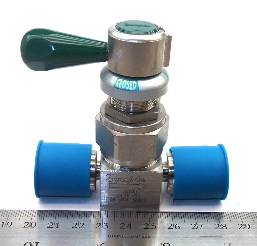 Клапан Swagelok SS-DLV51 High Purity, Pressure Diaphragm Sealed Valve FNSP