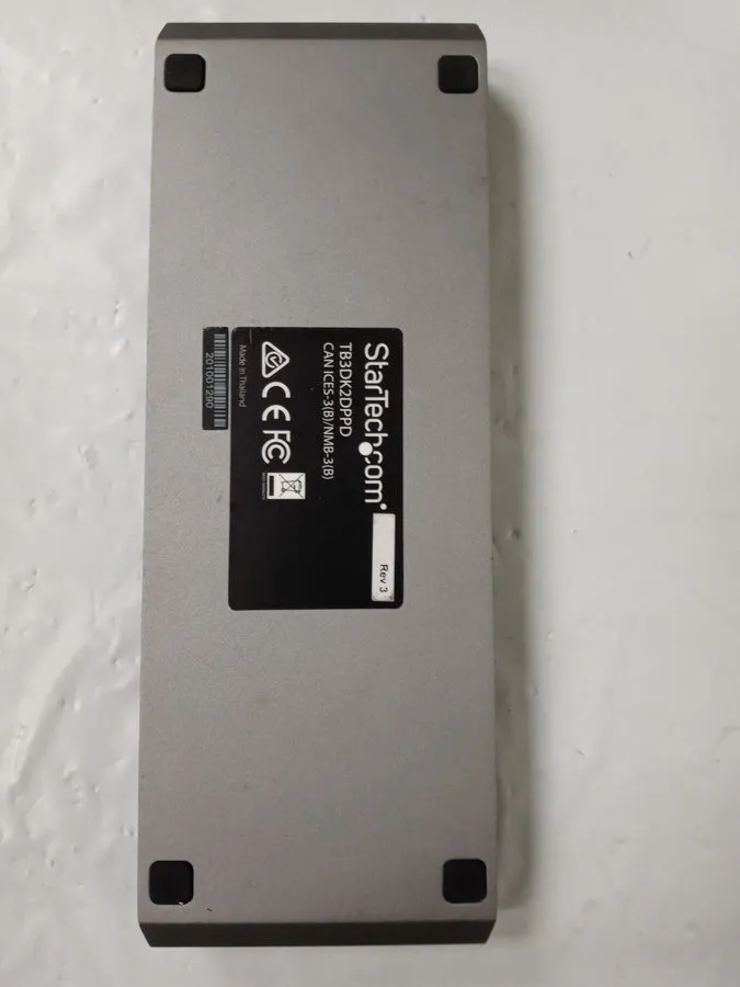 Док-станция Startech Thunderbolt 3 Docking Station TB3DK2DPPD Dual Monitor 4K US