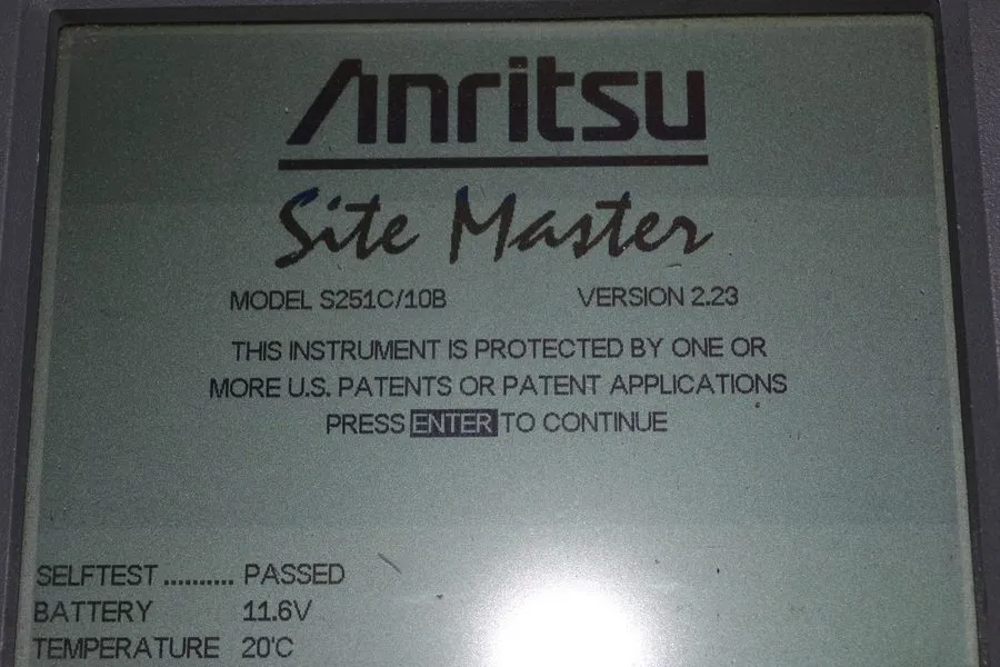 Анализатор Site Master ANRITSU S251C + 625M Cable & Antenna Analyzer Detector