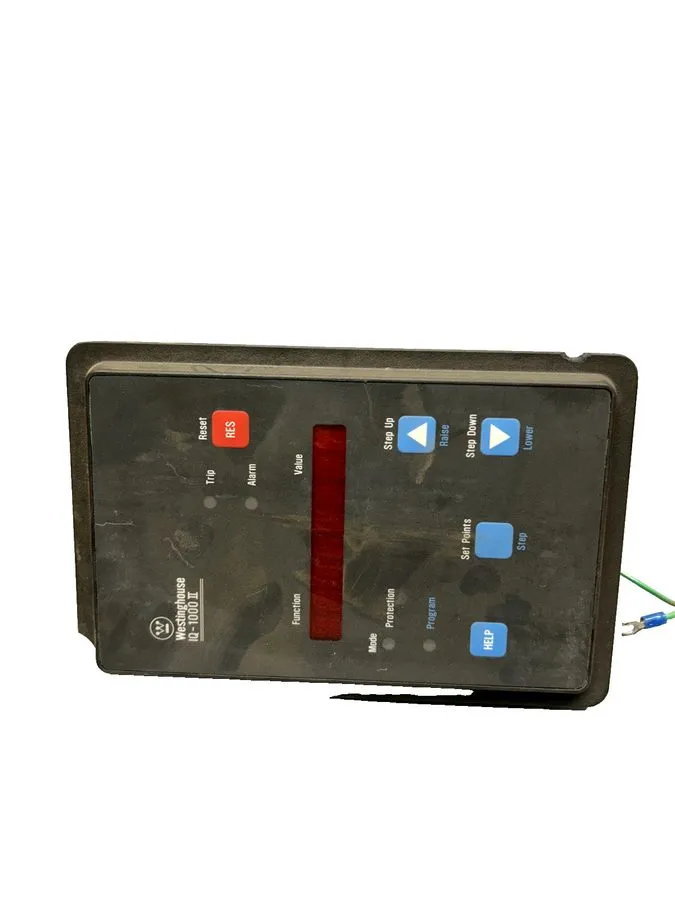 Реле защиты WESTINGHOUSE IQ-1000 MOTOR PROTECTION RELAY POWER DISPLAY 110 VAC