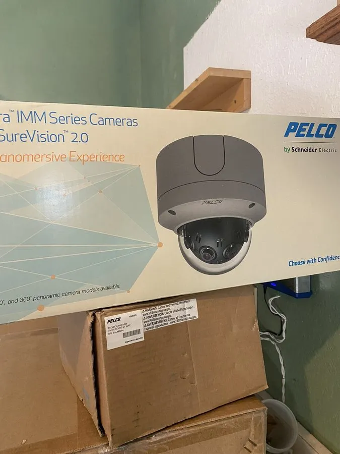 Камера PELCO IMM12018-1S OPTERA 12MP 180° INDR. SURF MT CAMERA, SALE — фото лота 2