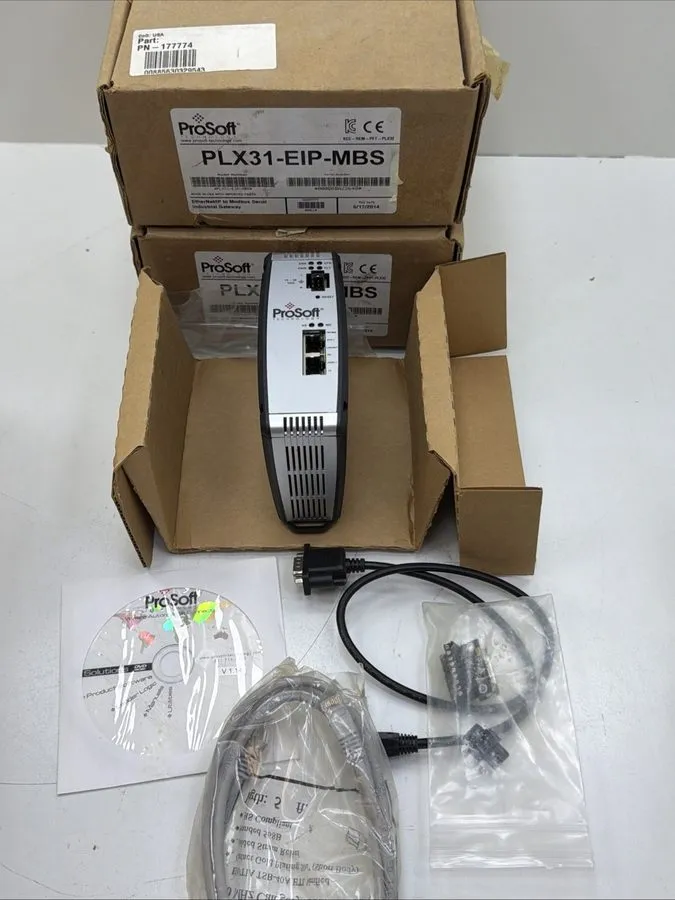 Шлюз полевой шины PROSOFT PLX31-EIP-MBS ETHERNET/IP TO MODBUS SERIAL INDUSTRIAL 