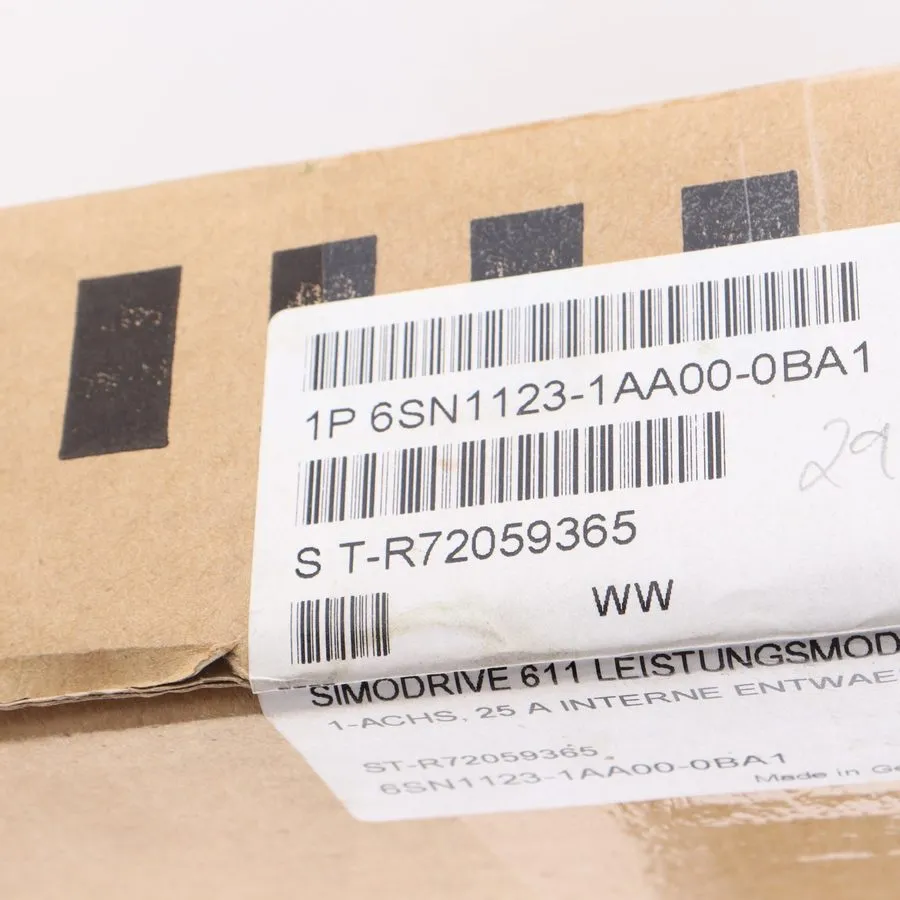 Сервоусилитель 6SN1123-1AA00-0BA1 Siemens SIMODRIVE 611 Power Module