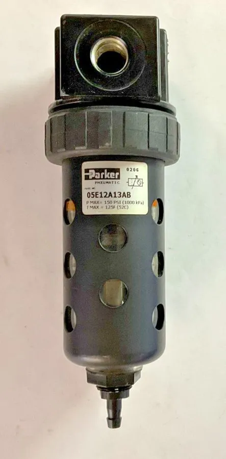 Фильтр PARKER 05E12A13AB PNEUMATIC FILTER 150PSI