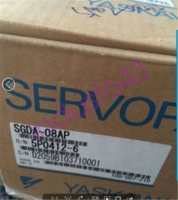 Сервопривод Yaskawa Servopack sgda-08ap Servo Driver 750 W