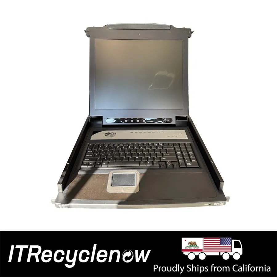 KVM-переключатель Tripp Lite 8-Port B020-008-17 Rackmount KVM Console 17” LCD