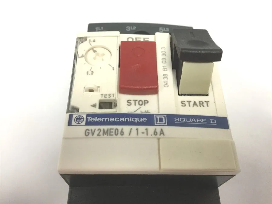 Автоматический выключатель Telemecanique GV2ME06/1-1.6A Motor Control Circuit Br