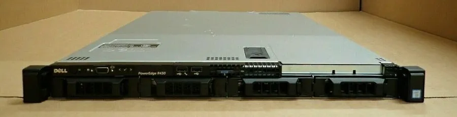 Сервер Dell PowerEdge R430 2x 10C E5-2666v3 32GB Ram 4x 3.5"+2x 2.5" Bay 1U Rack