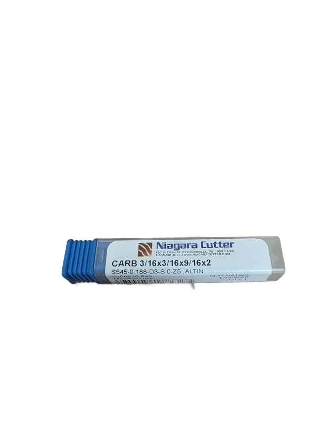 Режущий инструмент 1/8" Carbide End Mill, Stub Length, 1/8" Shank, 3-Flute, 1-1/