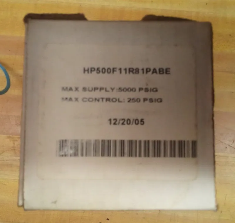 Трубопроводная арматура Conoflow ITT Industries High Pressure Regulator Value HP — фото лота 1